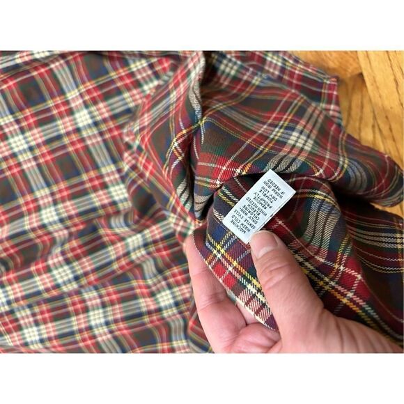 Vintage 90’s Ralph Lauren Men’s Classic Fit Size XXL  Flannel Plaid Button Down - Picture 3 of 9